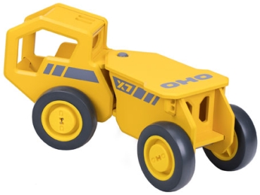 OHO - Truck Kinderrutscher (gelb, lenkbar)